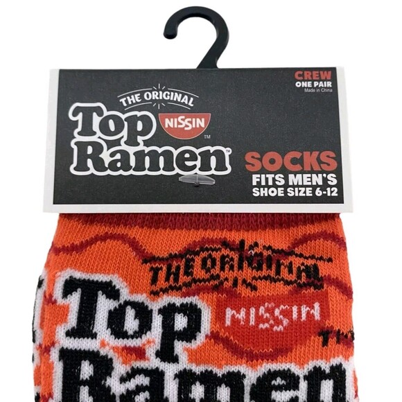 Novelty Funny Crew Socks: Pez, Sour Patch Kids Top Ramen Swedish Fish Brand - Picture 10 of 13